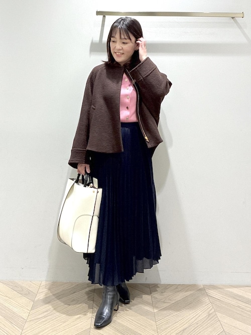 ハイゲージワイドリブニットカーディガン（カーディガン/ボレロ