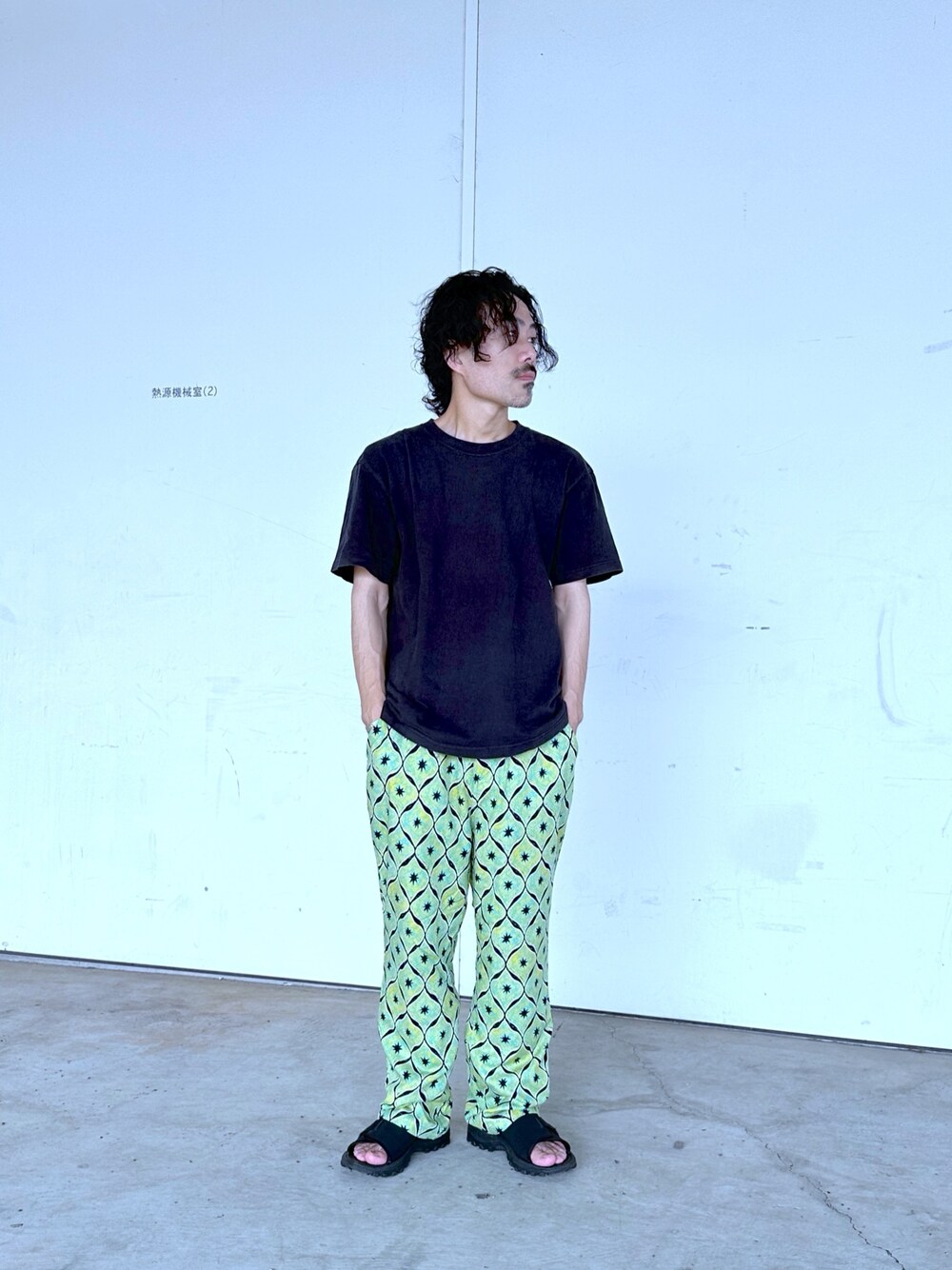 cardo fabrica アフリカンバティックテーパードイージーパンツ cardo fabrica アフリカンバティックテーパードイージーパンツ