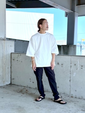 KAZUMASAさん（メンズ・163cm）の夏コーディネート