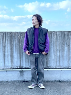 KAZUMASAさん（メンズ・163cm）の冬コーディネート