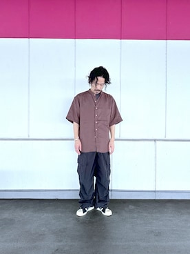 KAZUMASAさん（メンズ・163cm）の夏コーディネート