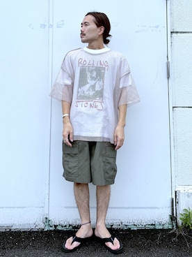 KAZUMASAさん(メンズ・163cm)の夏コーディネート