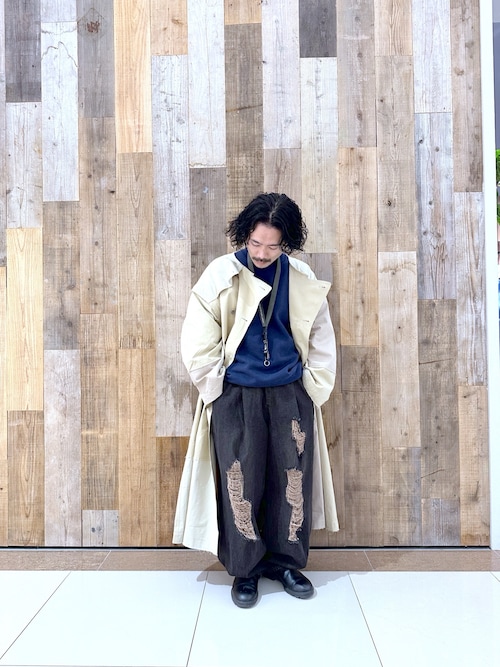 etsinta】2WAYジレロングトレンチコート（トレンチコート）｜etsinta