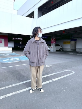 「GEVACO（ゲバコ）のアイテム（その他アウター）」を使った、KAZUMASAさん（メンズ・163cm）の秋コーディネート