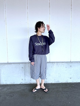 KAZUMASAさん(メンズ・163cm)の夏コーディネート