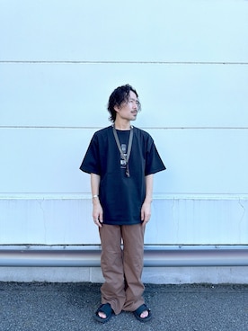 KAZUMASAさん（メンズ・163cm）の夏コーディネート