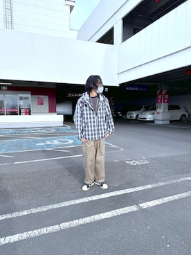 「CIAOPANIC TYPY（チャオパニックティピー）のアイテム（ブルゾン）」を使った、KAZUMASAさん（メンズ・163cm）の秋コーディネート