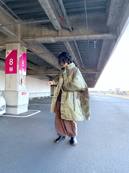 《新色追加》【etsinta／エシンタ】リメイクジャージカーブパンツ