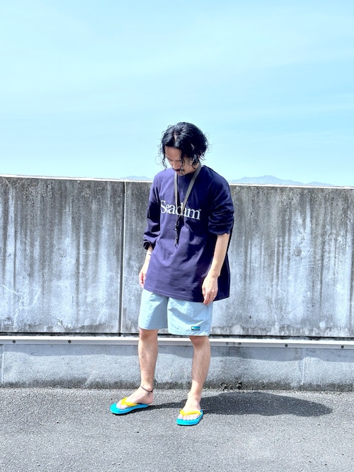 【WEB限定】【ユニセックス】SEADAMロゴプリントビッグシルエットロンTee