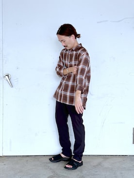 KAZUMASAさん（メンズ・163cm）の夏コーディネート