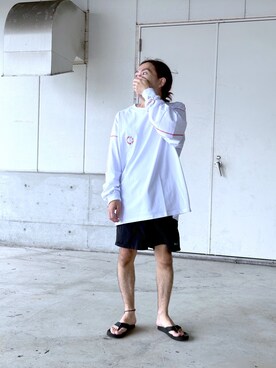 KAZUMASAさん（メンズ・163cm）の夏コーディネート