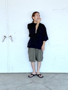 KAZUMASAさん（メンズ・163cm）の夏コーディネート