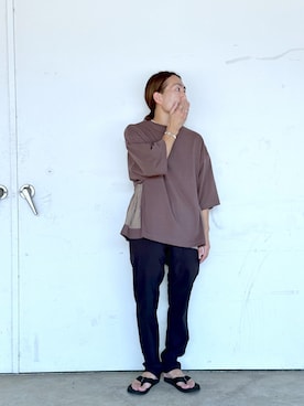 KAZUMASAさん（メンズ・163cm）の夏コーディネート