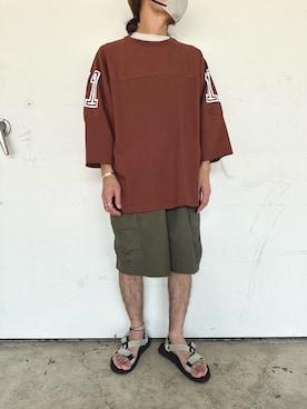 KAZUMASAさん（メンズ・163cm）の夏コーディネート