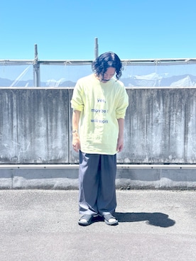 KAZUMASAさん（メンズ・163cm）の春コーディネート