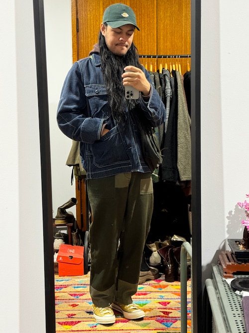 Dickies】EX ICON LOWCAP/ロゴ/アジャスタブル/フリーサイズ