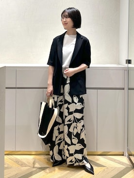 「アイテム（トップス）」を使った、suzuさん（レディース・162cm・10代）の秋コーディネート