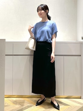 「アイテム（スカート）」を使った、suzuさん（レディース・162cm・10代）の夏コーディネート