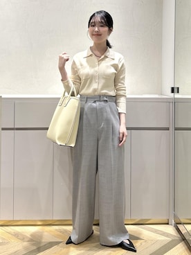 「ROPE'（ロペ）のアイテム」を使った、suzuさん（レディース・163cm）の冬コーディネート