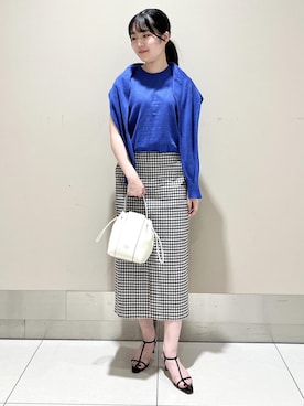 suzuさん（レディース・163cm）の夏コーディネート