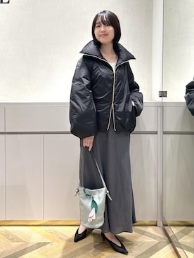 「アイテム（チャーム）」を使った、suzuさん（レディース・162cm）の秋コーディネート