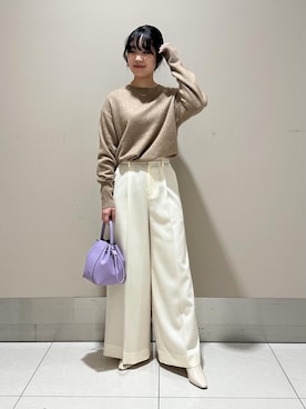 suzuさん（レディース・162cm）の冬コーディネート