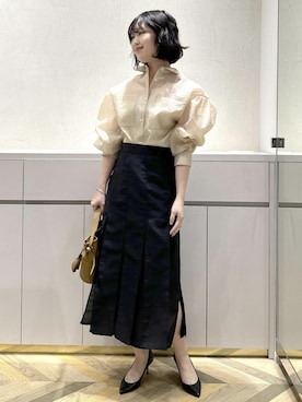 「アイテム（チャーム）」を使った、suzuさん（レディース・162cm・20代）の秋コーディネート