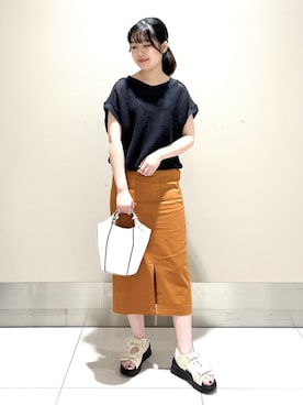 suzuさん（レディース・163cm）の夏コーディネート