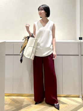 「アイテム（バッグ）」を使った、suzuさん（レディース・162cm・10代）の夏コーディネート