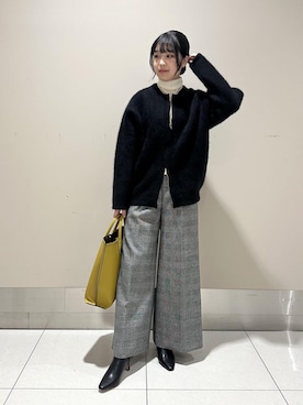 「ROPE'（ロペ）のアイテム」を使った、suzuさん（レディース・163cm）の秋コーディネート