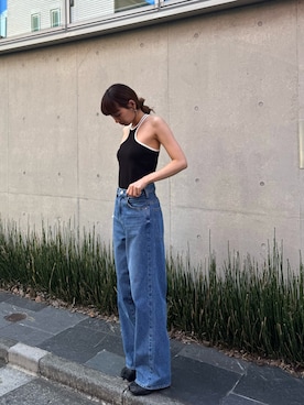「CODE A（コードエー）のアイテム（トップス）」を使った、yngykさん（レディース・162cm）の夏コーディネート