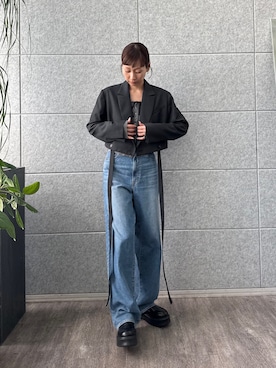 「CODE A（コードエー）のアイテム」を使った、yngykさん（レディース・162cm）の秋コーディネート