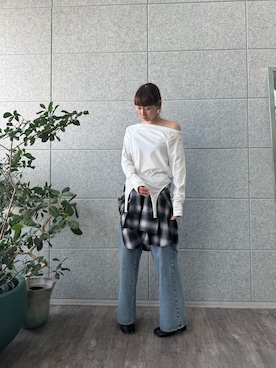 「CODE A（コードエー）のアイテム」を使った、yngykさん（レディース・162cm）の秋コーディネート