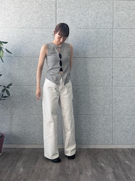「CODE A（コードエー）のアイテム（トップス）」を使った、yngykさん（レディース・162cm）の夏コーディネート