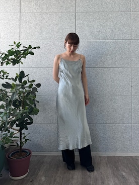 「CODE A（コードエー）のアイテム（ワンピース/ドレス）」を使った、yngykさん（レディース・162cm）の夏コーディネート
