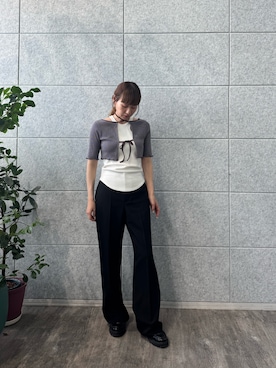 「CODE A（コードエー）のアイテム（トップス）」を使った、yngykさん（レディース・162cm）の夏コーディネート