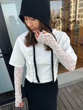 「CODE A（コードエー）のアイテム」を使った、yngykさん（レディース・162cm）の春コーディネート