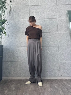 「PROTAGONISTA（プロタゴニスタ）のアイテム」を使った、yngykさん（レディース・162cm）の春コーディネート