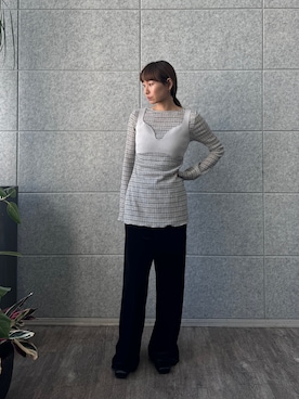 「CODE A（コードエー）のアイテム（トップス）」を使った、yngykさん（レディース・162cm）の夏コーディネート