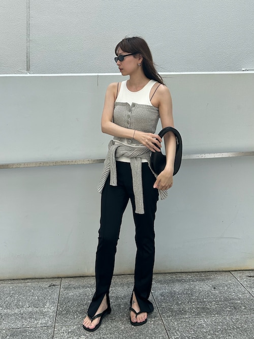 ニット セーター lame knit bustier レディース lame knit bustier（ニット/セーター） | CODE A（コードエー