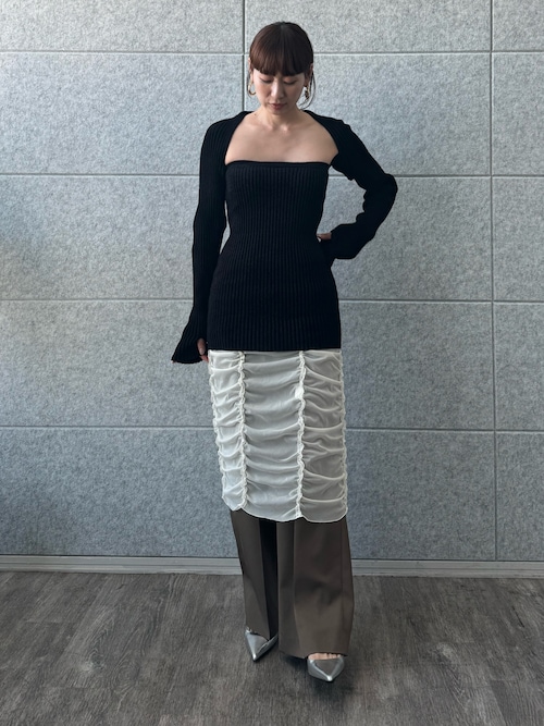 CODE A ニット セーター rayon nylon armcover レディース : ZOZOTOWN