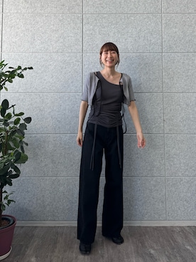 「CODE A（コードエー）のアイテム（トップス）」を使った、yngykさん（レディース・162cm）の夏コーディネート