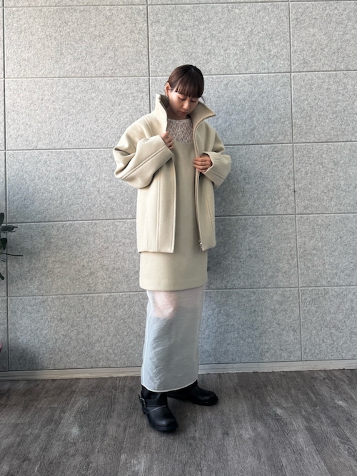 セール】wool volume short coat（その他アウター）｜CODE A（コード