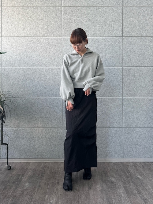 puff zip sweat（スウェット）｜CODE A（コードエー）のファッション