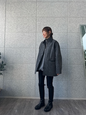 「CODE A（コードエー）のアイテム（ジャケット/アウター）」を使った、yngykさん（レディース・162cm）の春コーディネート