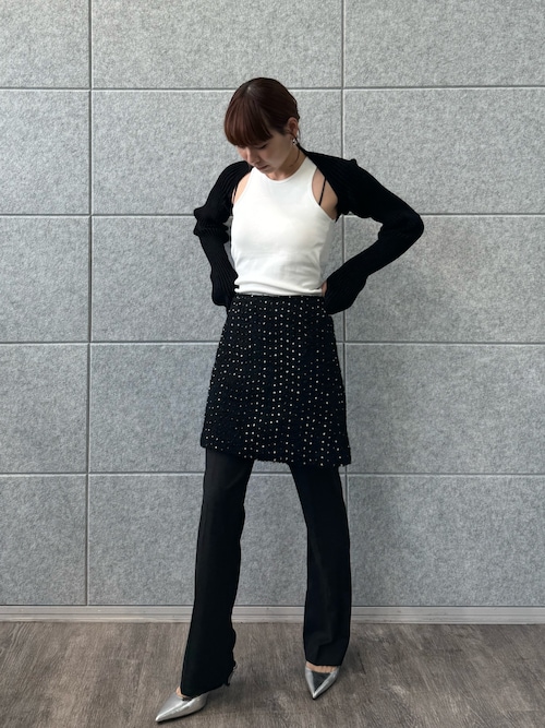 CODE A ニット セーター rayon nylon armcover レディース : ZOZOTOWN