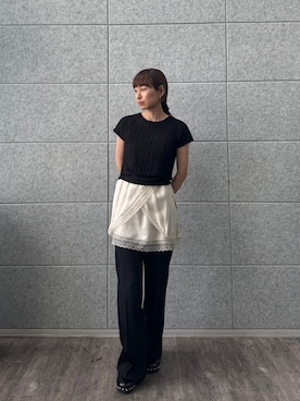 「CODE A（コードエー）のアイテム」を使った、yngykさん（レディース・162cm）の夏コーディネート