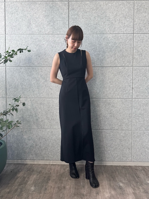 ワンピース Dress raffle slit lace switching dress【beige】 – BUNNY APARTMENT