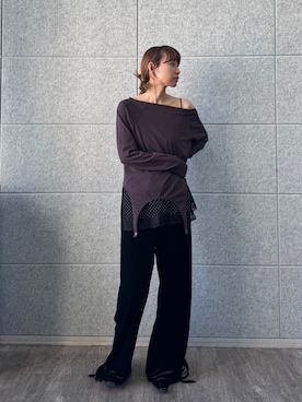 「CODE A（コードエー）のアイテム（トップス）」を使った、yngykさん（レディース・162cm）の夏コーディネート