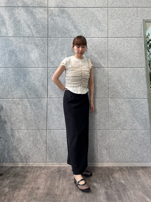 セール】tulle dot bustier（ベスト）｜CODE A（コードエー）の